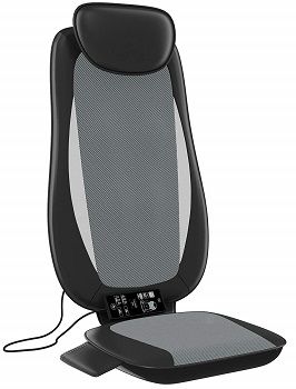 Gideon GD-MSG-CS2 Luxury Six-Program Customizable Massaging Cushion with Heat