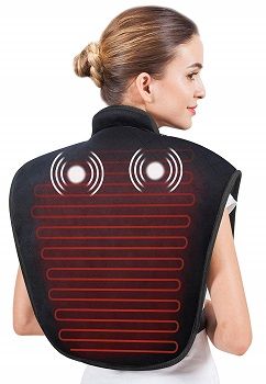 Snailax Heating Pad for Neck and Shoulders